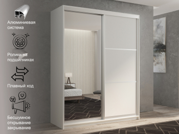 Шкаф-купе 2х дверный Кааппи 2 120х45