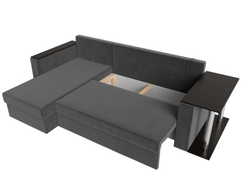 Угловой диван Атланта левый угол, велюр