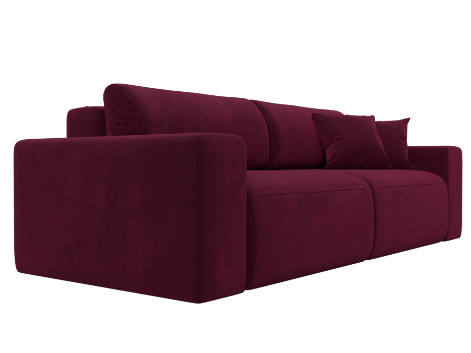 Диваны еврокнижки, Диван прямой Лига-036 Классик, микровельвет