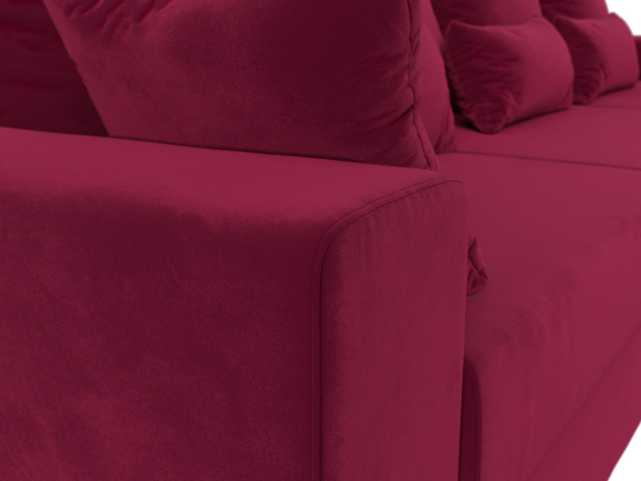 Офисные диваны, Диван прямой Майами Long, микровельвет