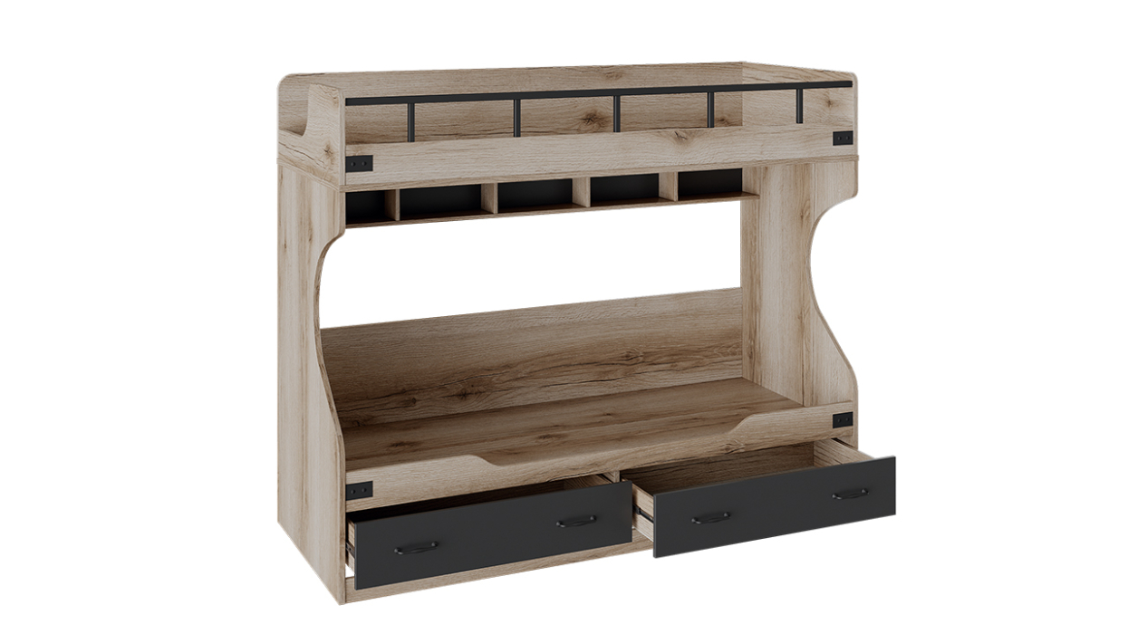 Кровати двухъярусные, Окланд ТД-324.11.01 Кровать двухъярусная