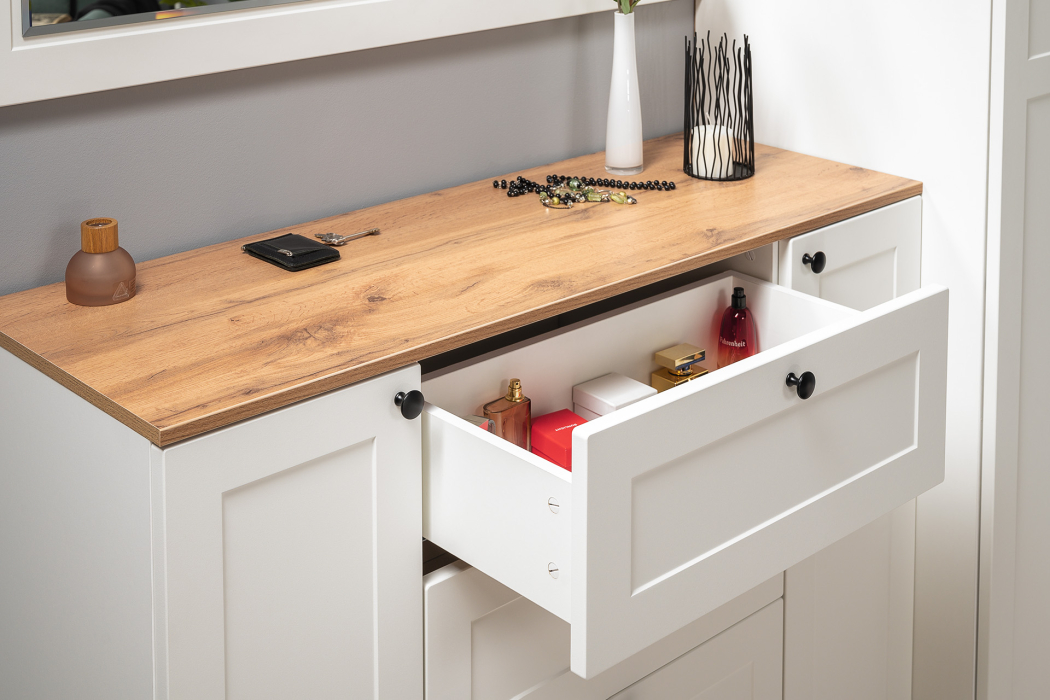 Прихожие, Шкаф-пенал и комод четыре ящика Остин