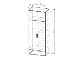 Прихожая Браун