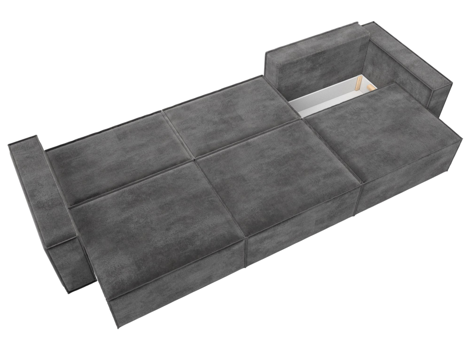 Диваны кровати со спальным местом, Диван прямой Куба лонг, велюр TOWER
