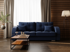 Диваны с ящиком для белья, Прямой диван Элита-1 ПЗ, велюр