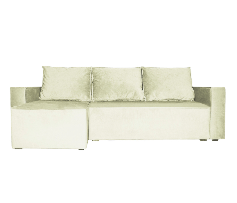 Диваны угловые в гостиную, Диван-кровать Лофт Люкс угловой  143, велюр