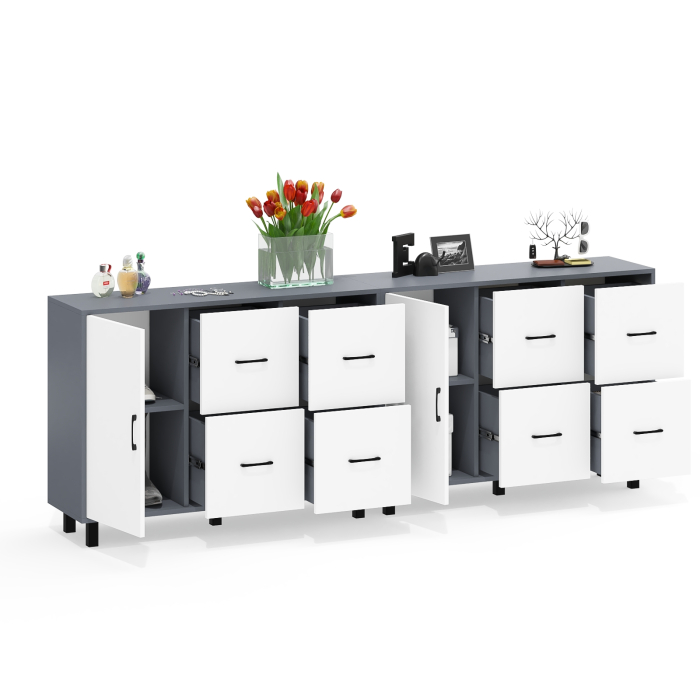 ТВ-тумбы, Два комода РВК 125-1204 с дверкой и 4-мя ящиками