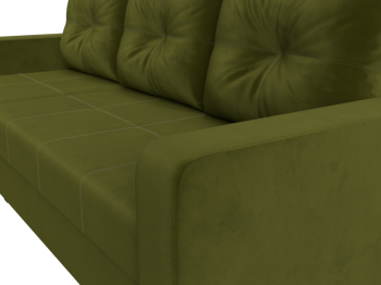 Угловой диван Ливерпуль Лайт левый угол, микровельвет