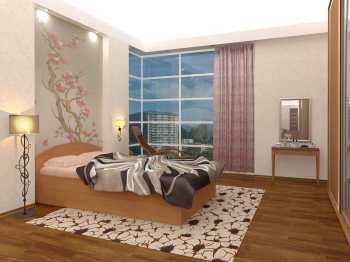 Кровать ОЛЬГА спальное место 1600х2000