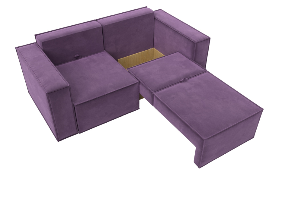 Диваны кровати со спальным местом, Диван прямой Куба мини, микровельвет