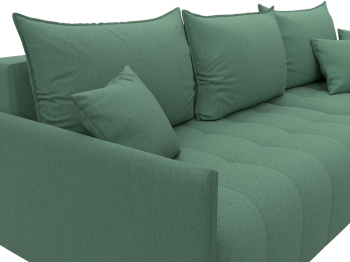 Диван угловой Лига-054 НПБ угол универсальный, рогожка Амур