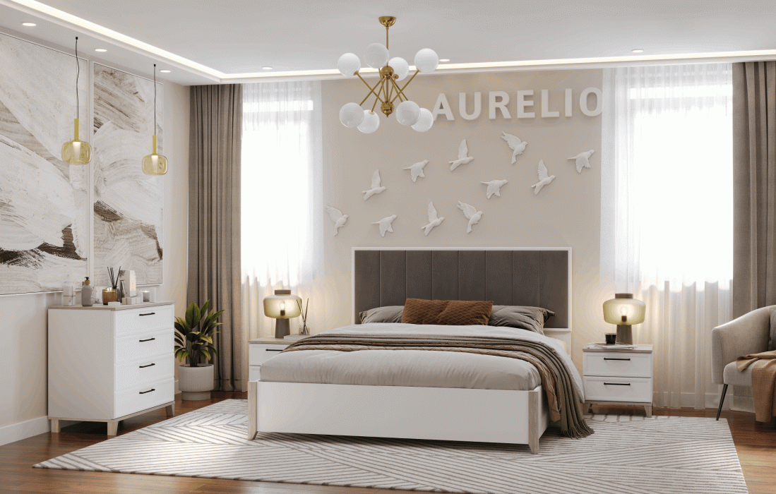 Комоды, Модульная система AURELIO (модуль 6) Комод с 4 ящ