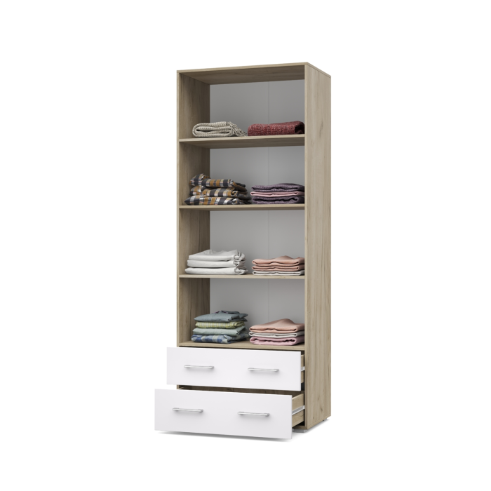 Шкафы двухстворчатые, Модульная система Ева Е23 Шкаф