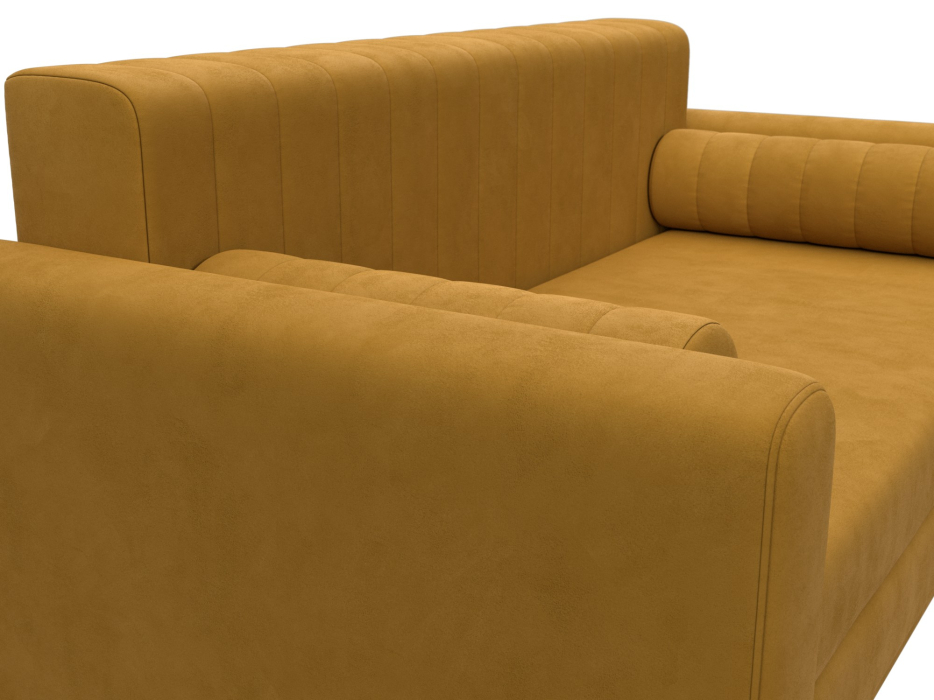 Диваны кровати прямые, Диван прямой Лига-070, велюр BRUT