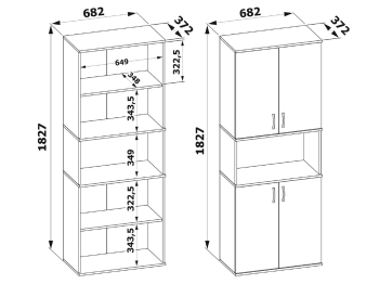 Стеллаж ШУ-22