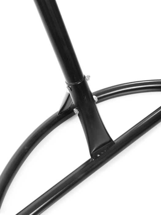 Подвесные кресла, Подвесное кресло КАПЛЯ с ротангом чёрное