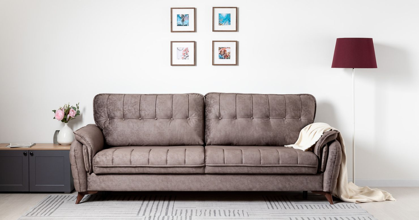 Диваны с ящиком для белья, Диван-кровать Дорис