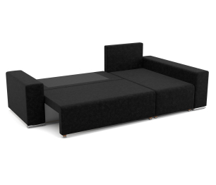 Угловой диван-кровать Маркиз, велюр