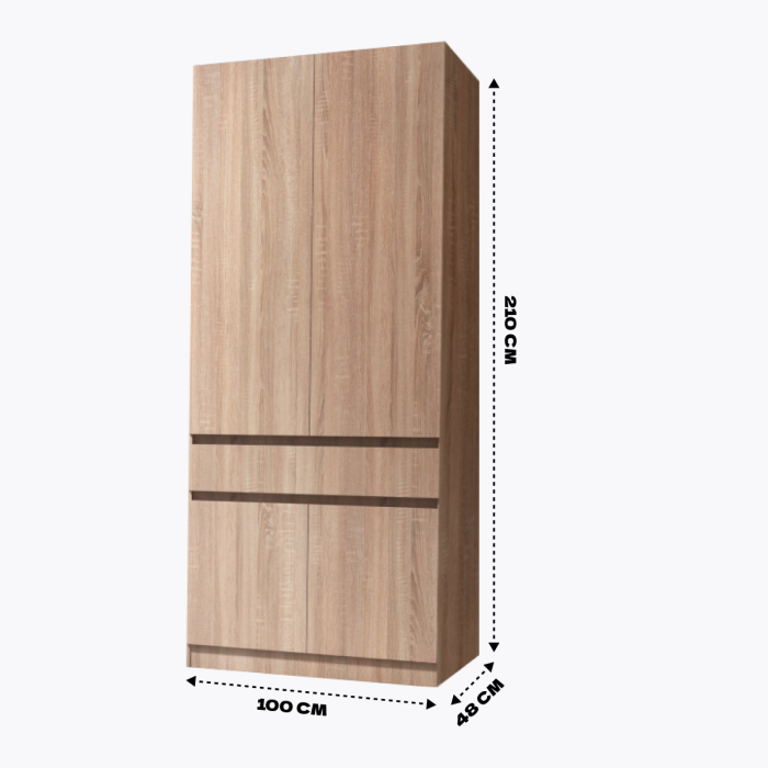 Шкафы распашные, Шкаф распашной Сура 1000