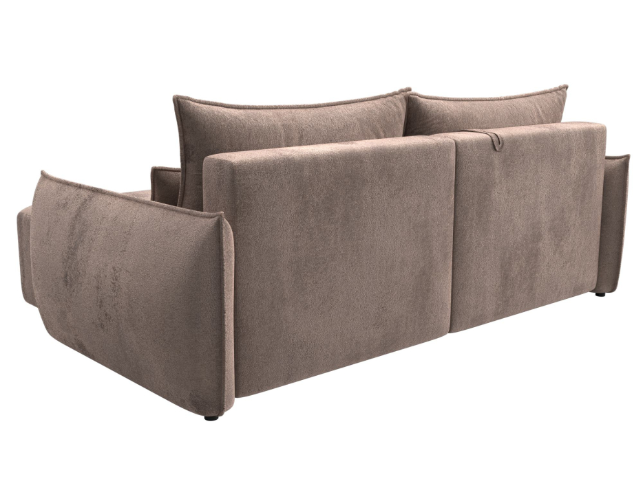 Диваны угловые в гостиную, Диван угловой Лига-051 НПБ угол универсальный, велюр TOWER