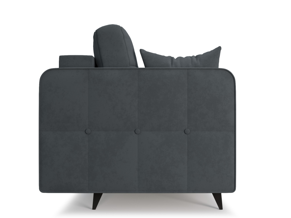 Диваны с ящиком для белья, Диван прямой тик-так Снеп (Велюр)