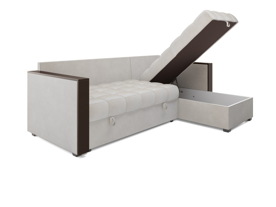 Диваны угловые в гостиную, Диван угловой Техас (Бархат)