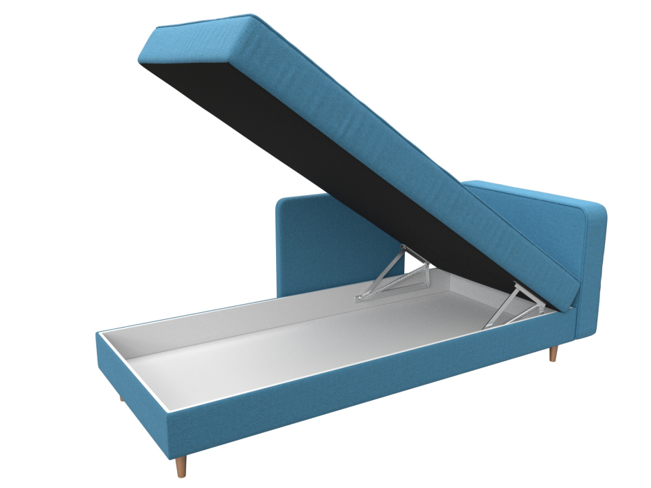 Кушетка диван, Кушетка Прайм правая, рогожка Амур