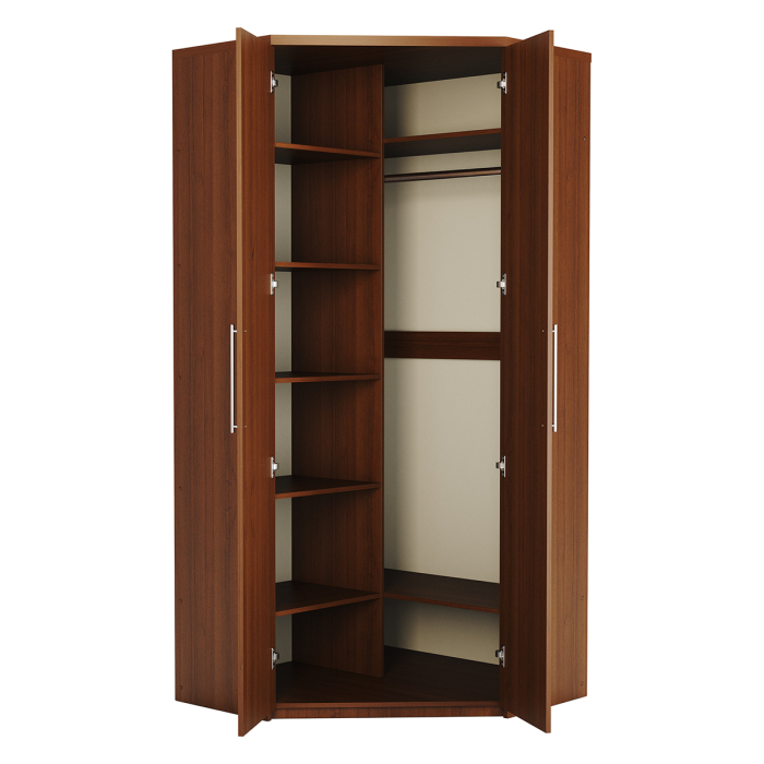 Для одежды, Шкаф угловой двухдверный Мелодия МУ-22 115х100