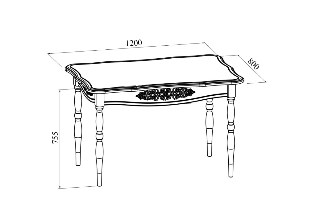 Журнальные столики, Стол Ассоль АС-31