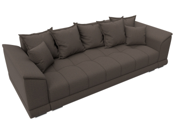 Диван прямой НордСтар НПБ, рогожка Амур