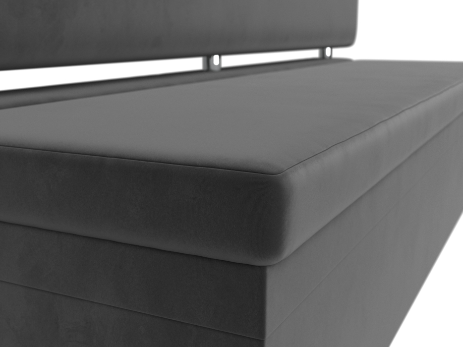 Диваны прямые кухонные, Кухонный прямой диван Стайл, велюр