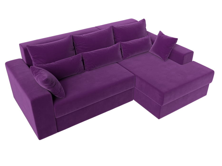 Офисные диваны, Угловой диван Майами правый угол, микровельвет