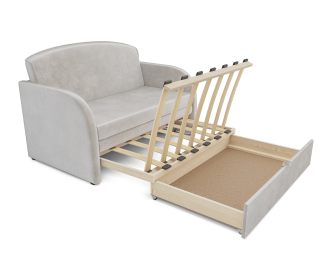 Диван прямой выкатной Малютка (Бархат)