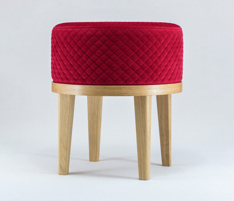 Банкетки, Пуф King, съемный чехол, велюр (стёганый)