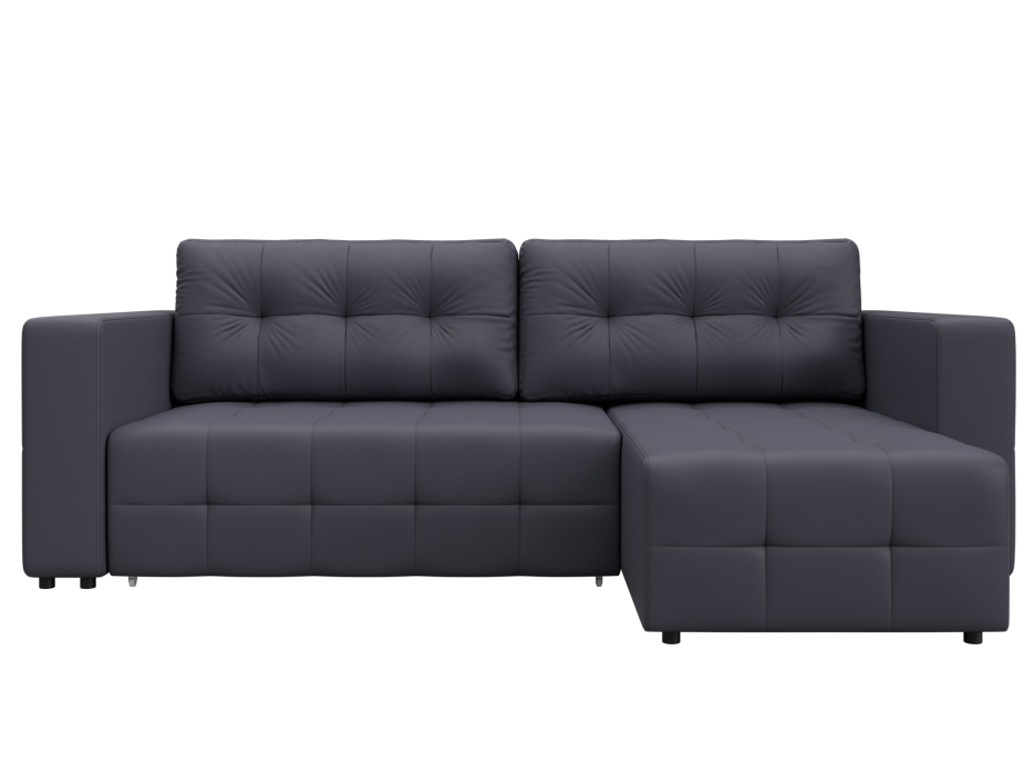 Диваны угловые в гостиную, Диван угловой Лига-075 угол универсальный, экокожа GRIFON