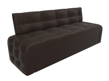 Кухонный прямой диван Люксор, экокожа