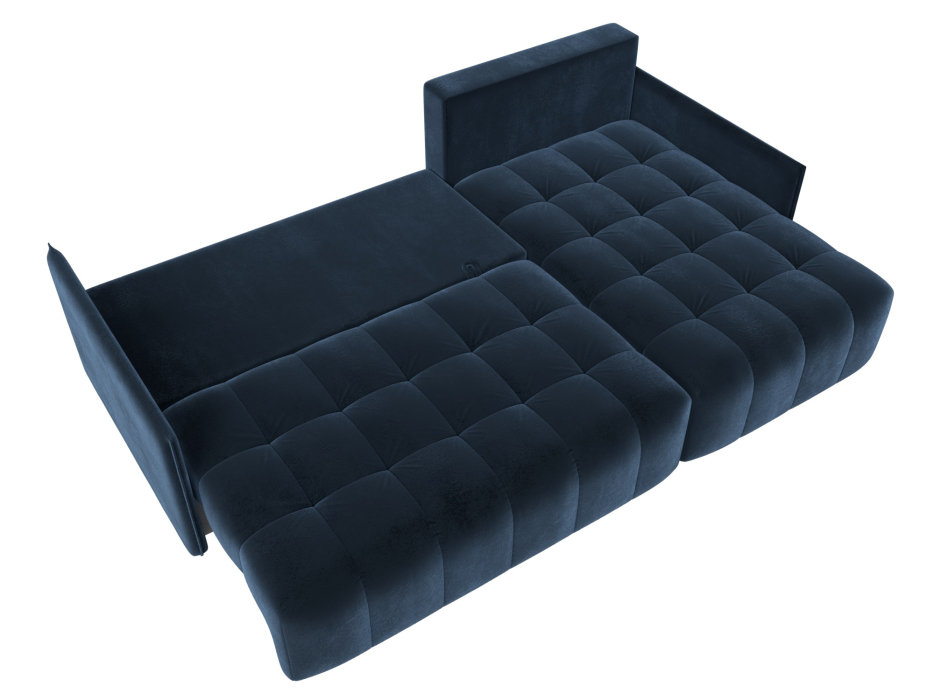 Диваны угловые в гостиную, Диван угловой Лига-054 НПБ угол универсальный, велюр TOWER