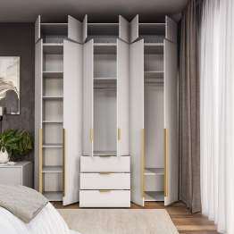 Шкаф Фиеста Л с антресолью