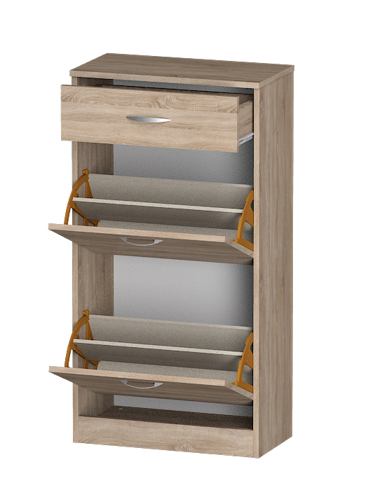 Обувницы, Обувница Лайф 55*29*105 Дуб сонома