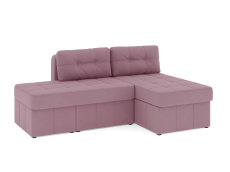 Диваны угловые в гостиную, Диван-кровать угловой Оливер Люкс еврокнижка-трансформер, велюр
