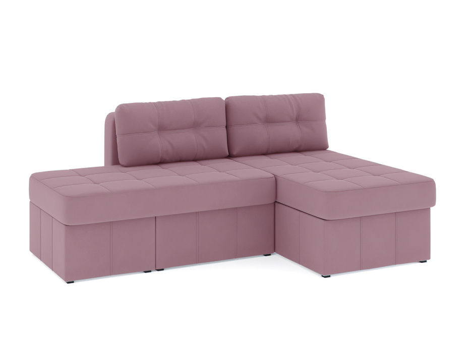Диваны угловые в гостиную, Диван-кровать угловой Оливер Люкс еврокнижка-трансформер, велюр
