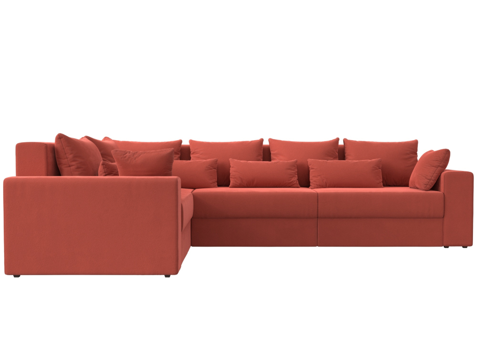 Офисные диваны, Угловой диван Майами Long левый угол, микровельвет