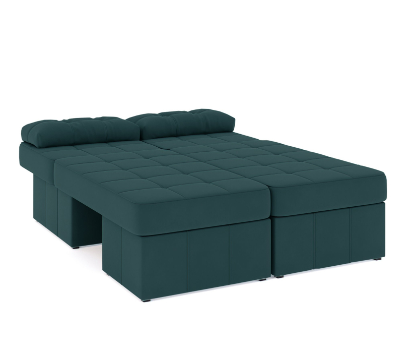 Диван  кровать трансформер, Диван раскладной Оливер Люкс, трансформер, велюр