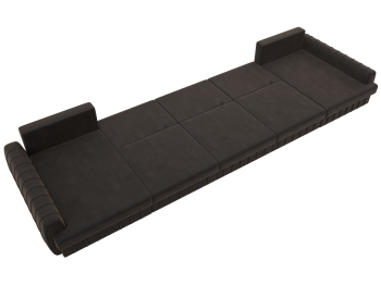 Диван П-образный Лига-057 НПБ МегаЛонг, велюр SEVEN