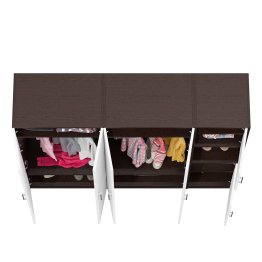 Стенка из мебельных шкафов СК-9