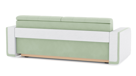 Диван-кровать Генри еврокнижка, велюр+кож.зам