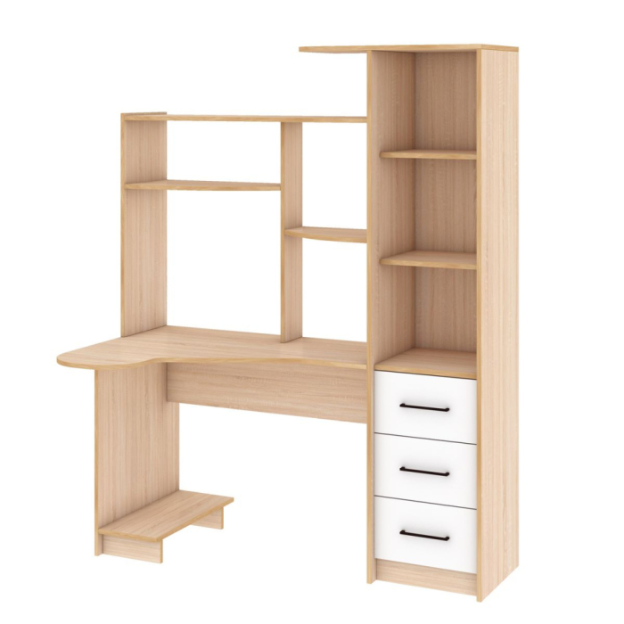 Угловые компьютерные столы, Стол компьютерный Шагус-4