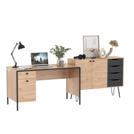 Письменный стол с комодом Моби Брюс