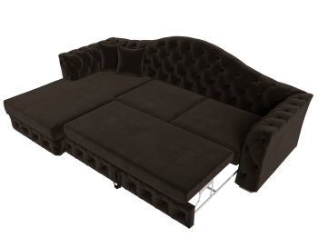 Диван угловой Артис левый угол, микровельвет