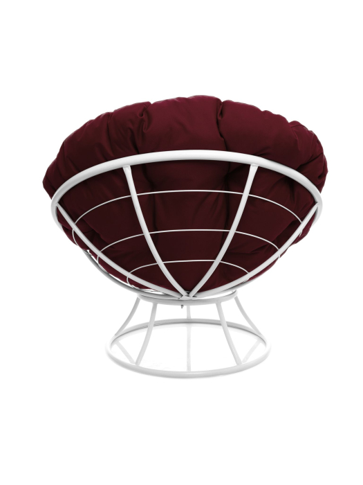 Кресла, Кресло ПАПАСАН без ротанга белое